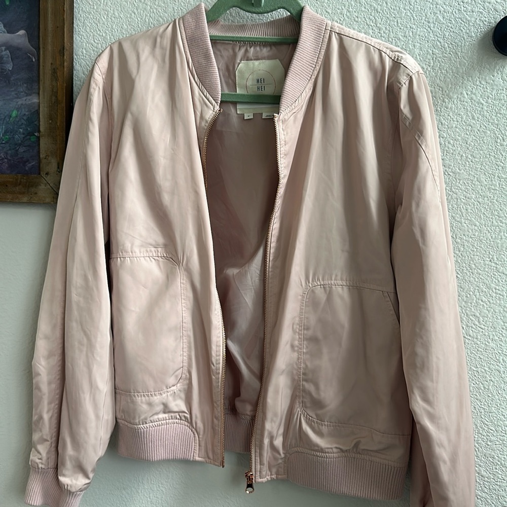 Anthropologie - Hei Hei bomber jacket, size Medium